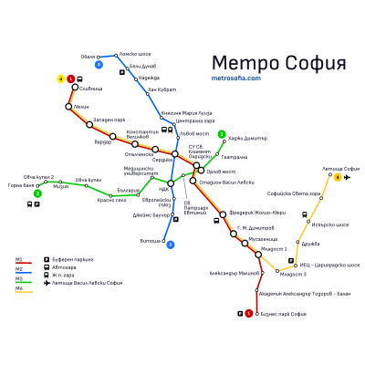 Схема на метрото