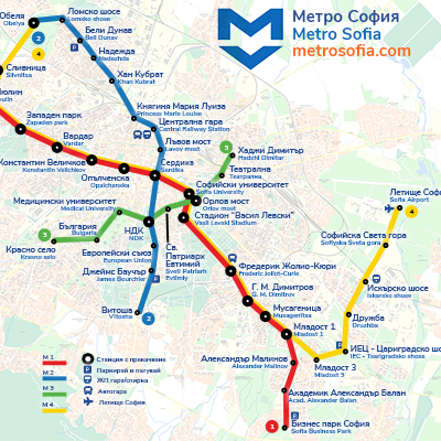 Maps Metro Sofia